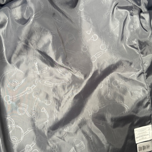 Noble Equestrian Quilted Jacket Womens Small Turquoise Blue Riding - Picture 5 of 6